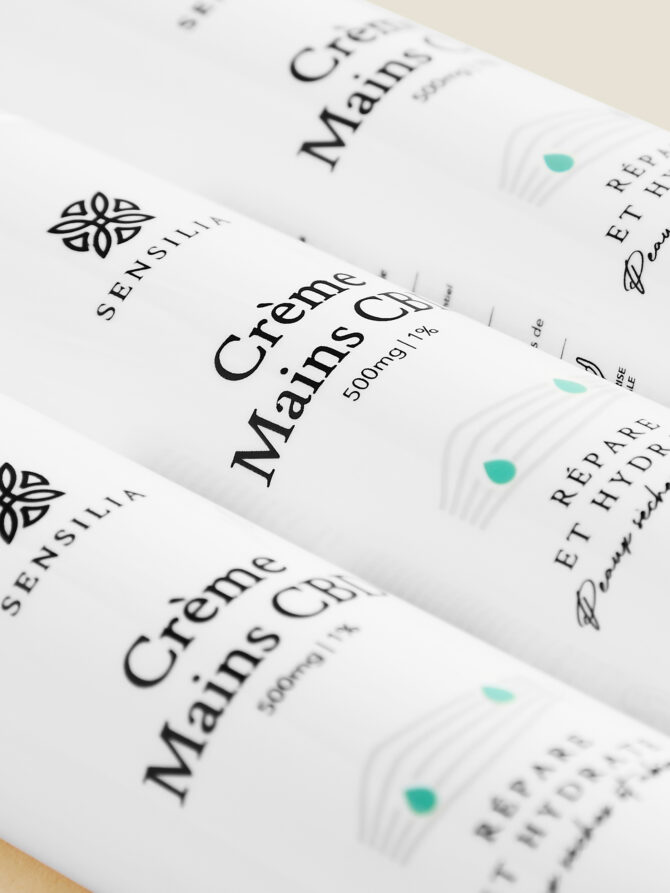 Crème Mains CBD Réparatrice