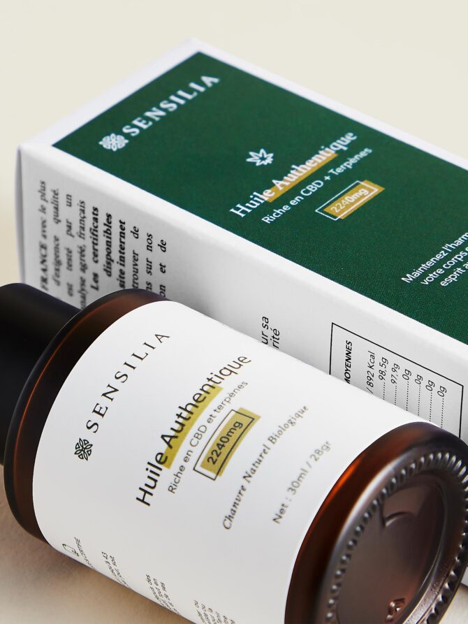 Huile CBD Authentique - 2240mg