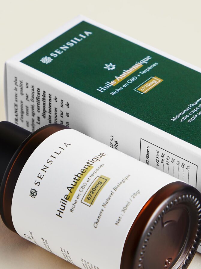 Huile CBD Authentique - 6720mg