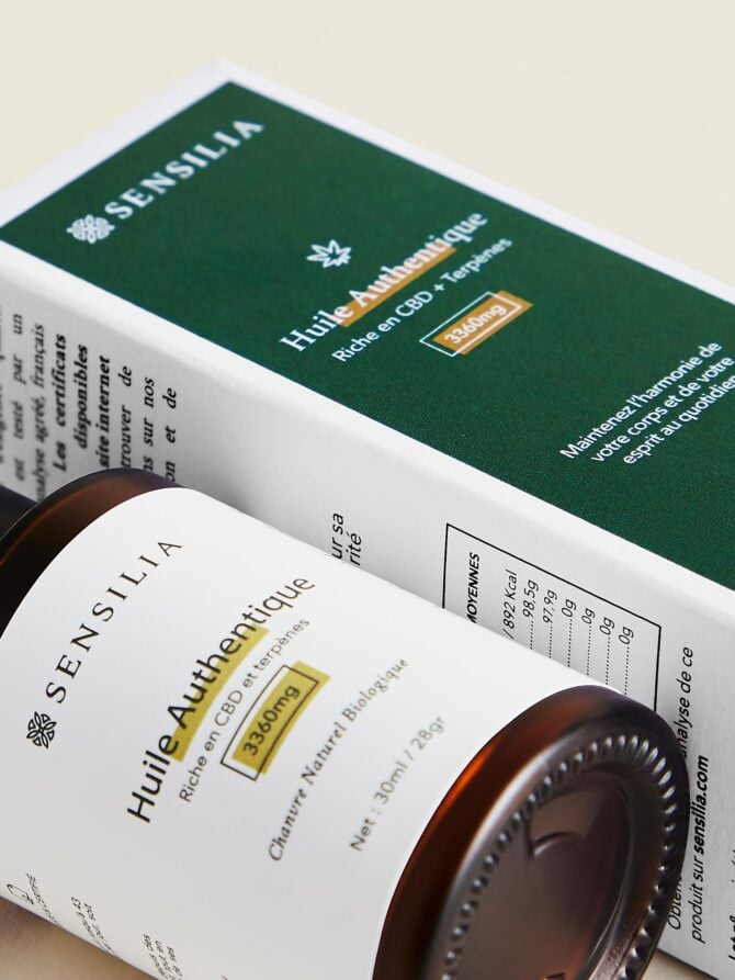 Huile CBD Authentique - 3360mg