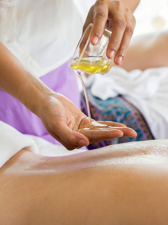 Huile de Massage CBD Apaisante