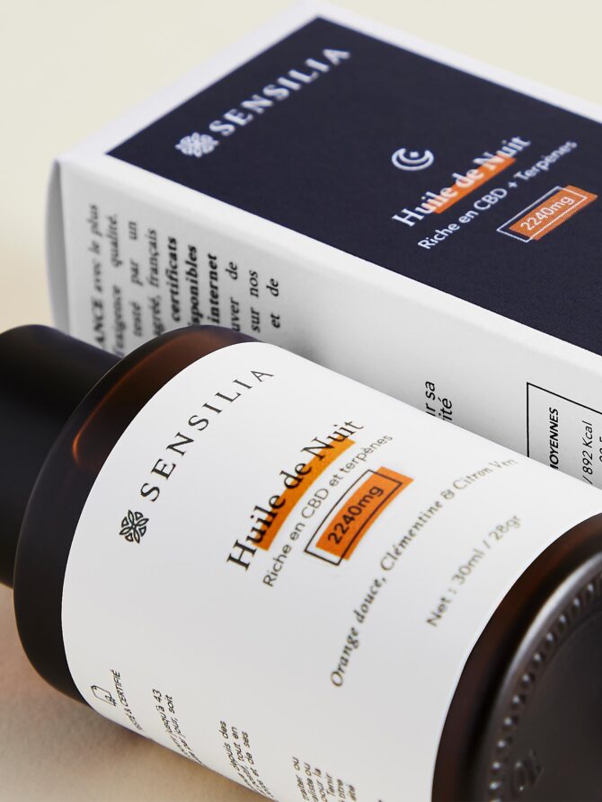 Huile CBD de Nuit - 2240mg
