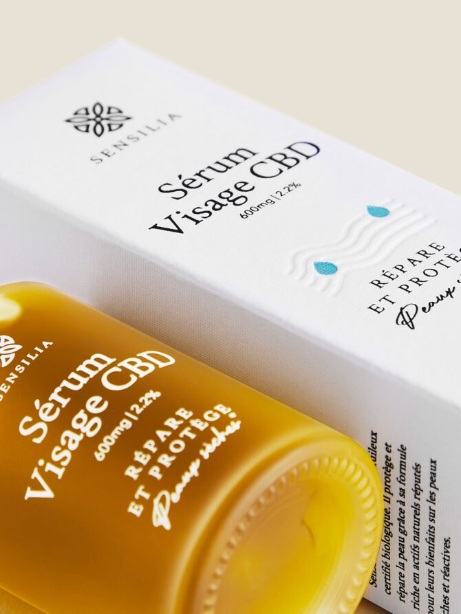Sérum Visage CBD Réparateur