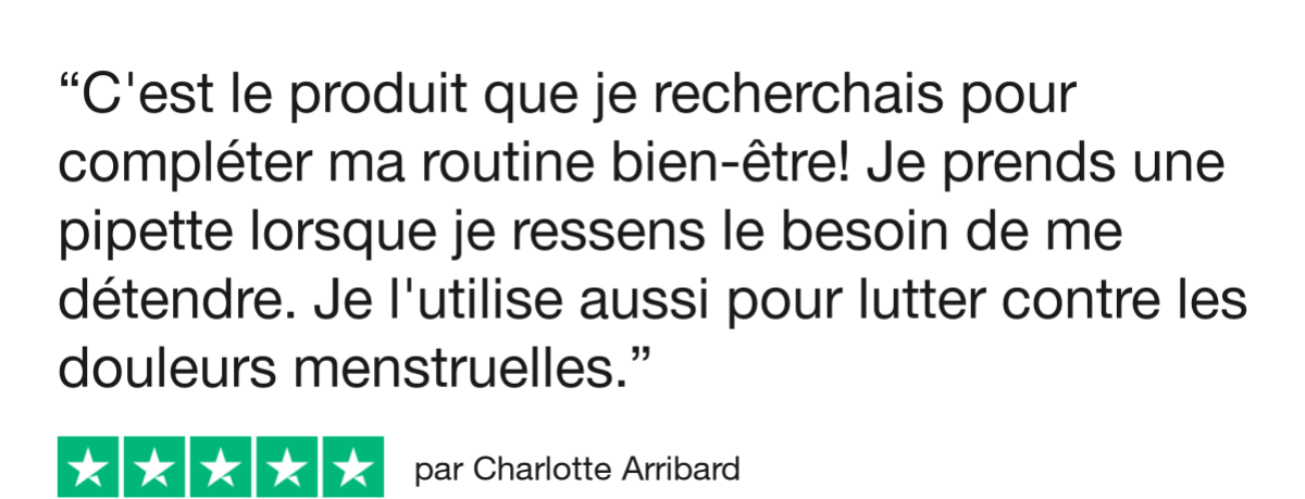 AV - Trustpilot Review - Charlotte Arribard (douleurs)