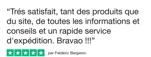 AV - Trustpilot Review - Frédéric Bergeron (service)