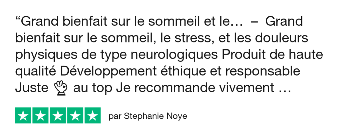 AV - Trustpilot Review - Stephanie Noye (douleurs)